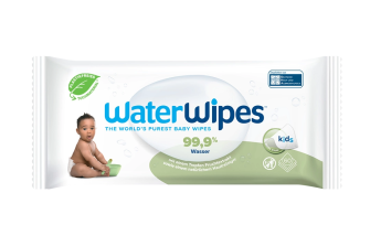 WaterWipes Kids - Biologisch abbaubare Feuchttücher für Babys im Beikostalter