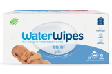 WaterWipes Baby Wipes for sensitive skin, 9 x 60 value box = 540 baby wipes