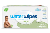 WaterWipes a table