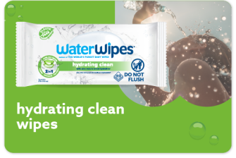 WaterWipes® Hydrating Clean Wipes