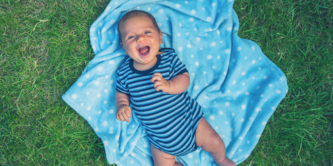common outdoor rashes: baby grass rash
