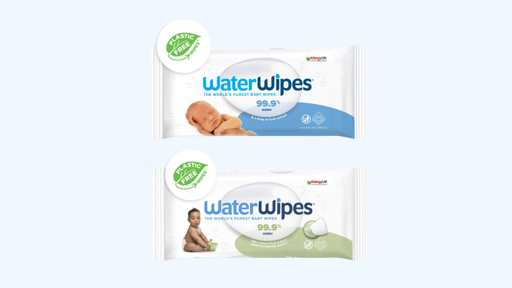 WaterWipes original and WaterWipes for Weaning bio packs