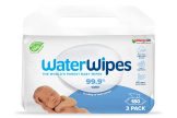 WaterWipes Baby Wipes for sensitive skin, 3 x 60 value pack = 180 baby wipes