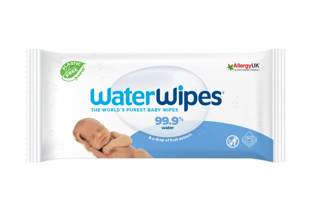 A packet of WaterWipes Original Baby Wipes
