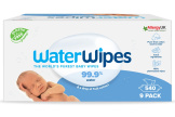 czteropak chusteczek WaterWipes dla niemowląt (540 chusteczek)