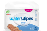 WaterWipes Newborn Wipes 4 Pack (240 doekjes)