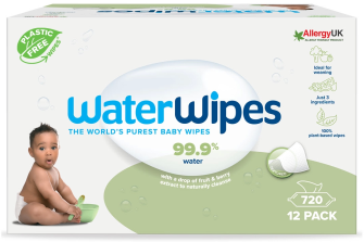WaterWipes Biodegradable Textured Clean Baby Wipes (720 Total Wipes)
