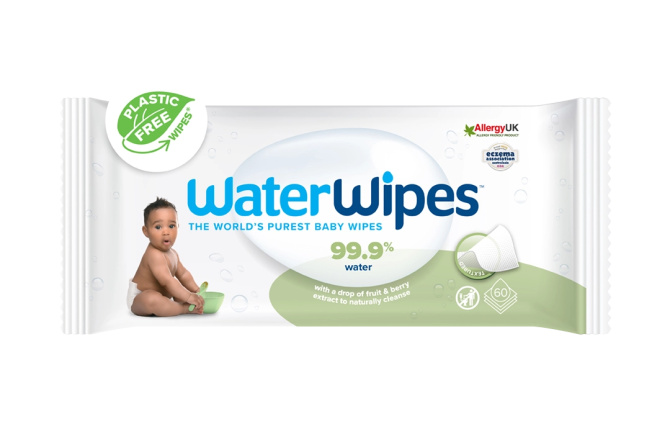 WaterWipes for Weaning; soapberry wipes; 60 pack baby wipes