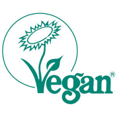 WaterWipes products are registered by the Vegan Society