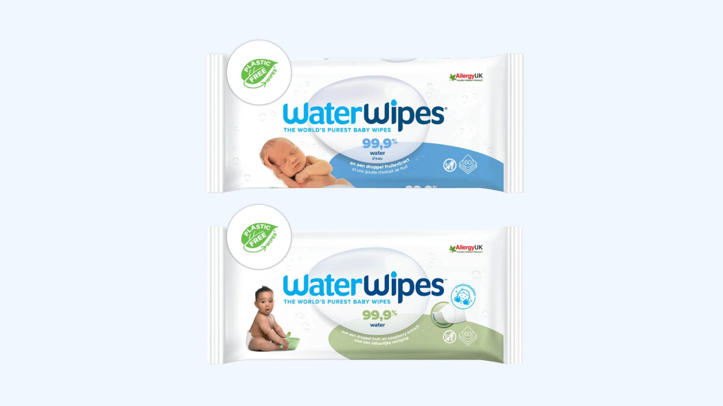 WaterWipes original and WaterWipes for Weaning packs