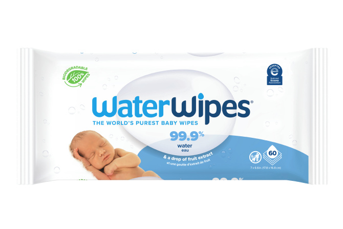 9 x 60 Feuchttücher WaterWipes Baby Feuchttücher Empfindliche Haut 540 Feuchttücher 99,9% gereinigtes Wasser 