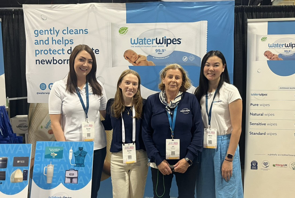 WaterWipes team attending an event