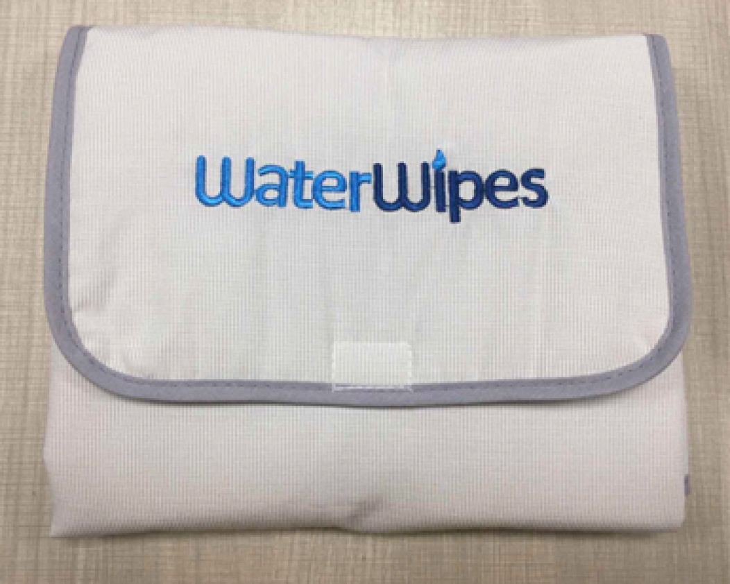 WaterWipes baby changing pads.