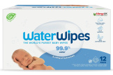 Lingettes à l'eau WaterWipes 100% d'origine végétale- 12 x 60 lingettes